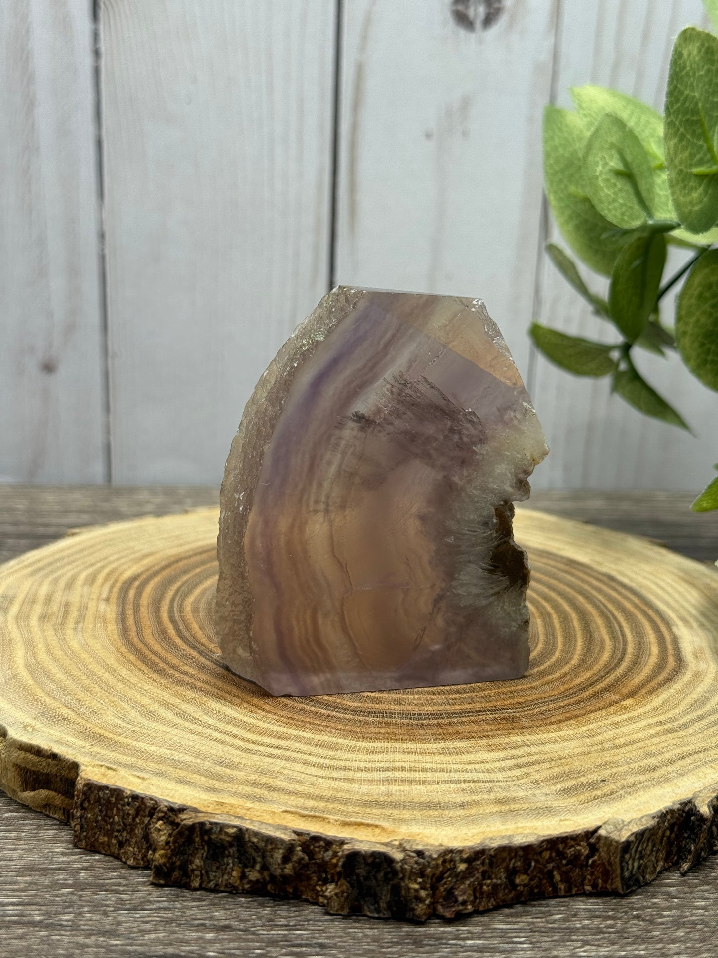 Fluorite Towers with Raw Edge