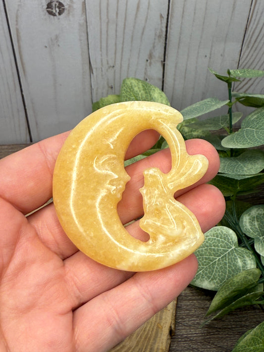 Fairy and Moon Carvings