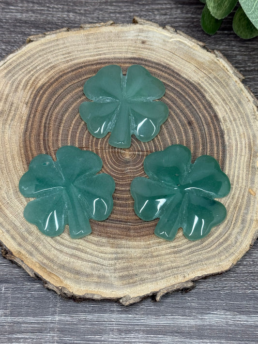 Four Leaf Clovers - various crystals