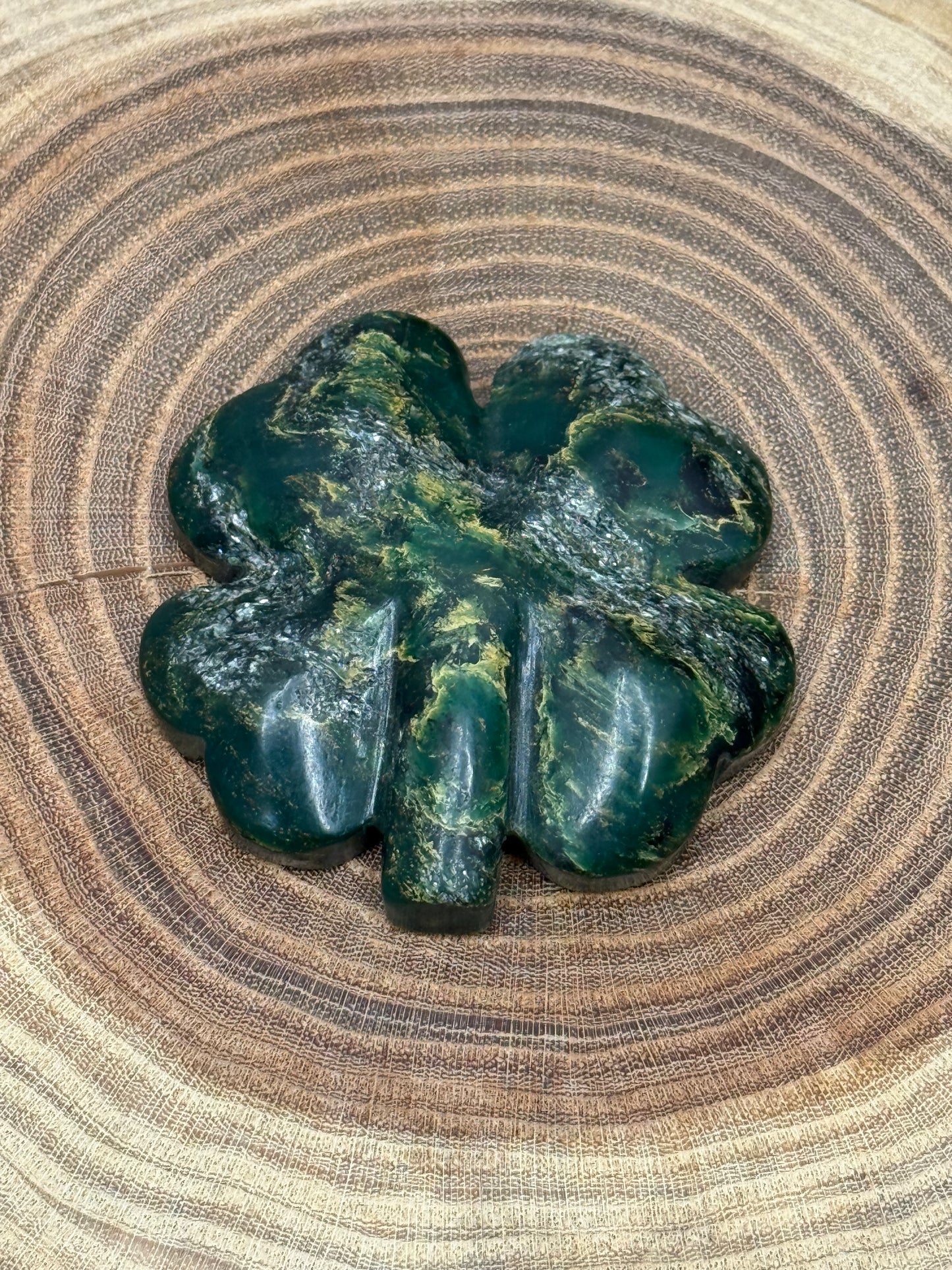 Four Leaf Clovers - various crystals