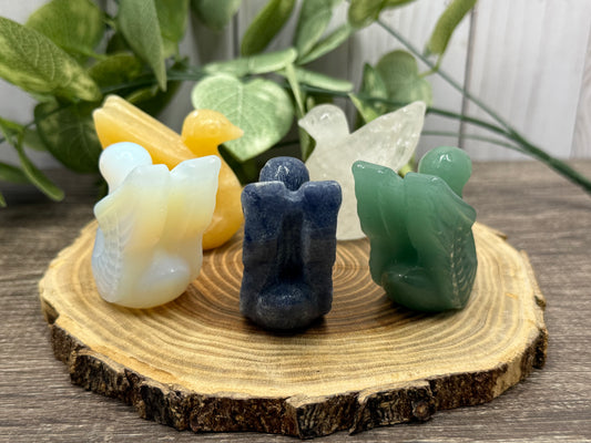 Swan Bird Carvings
