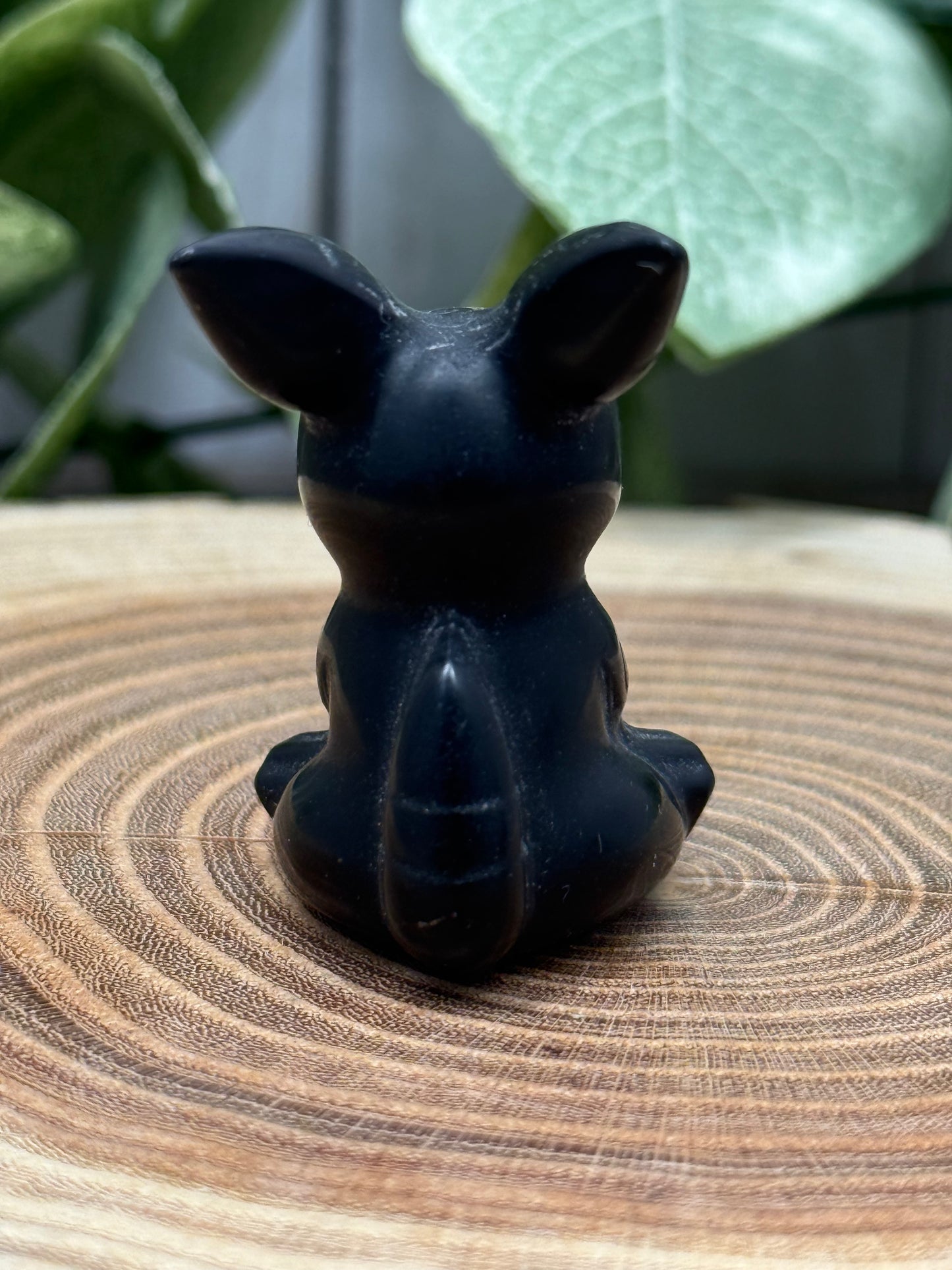 Umbreon Pokemon Carving - Obsidian