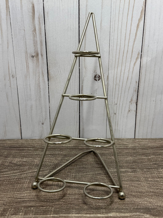 Multi Metal 6 Sphere Silver Tree Style Holder