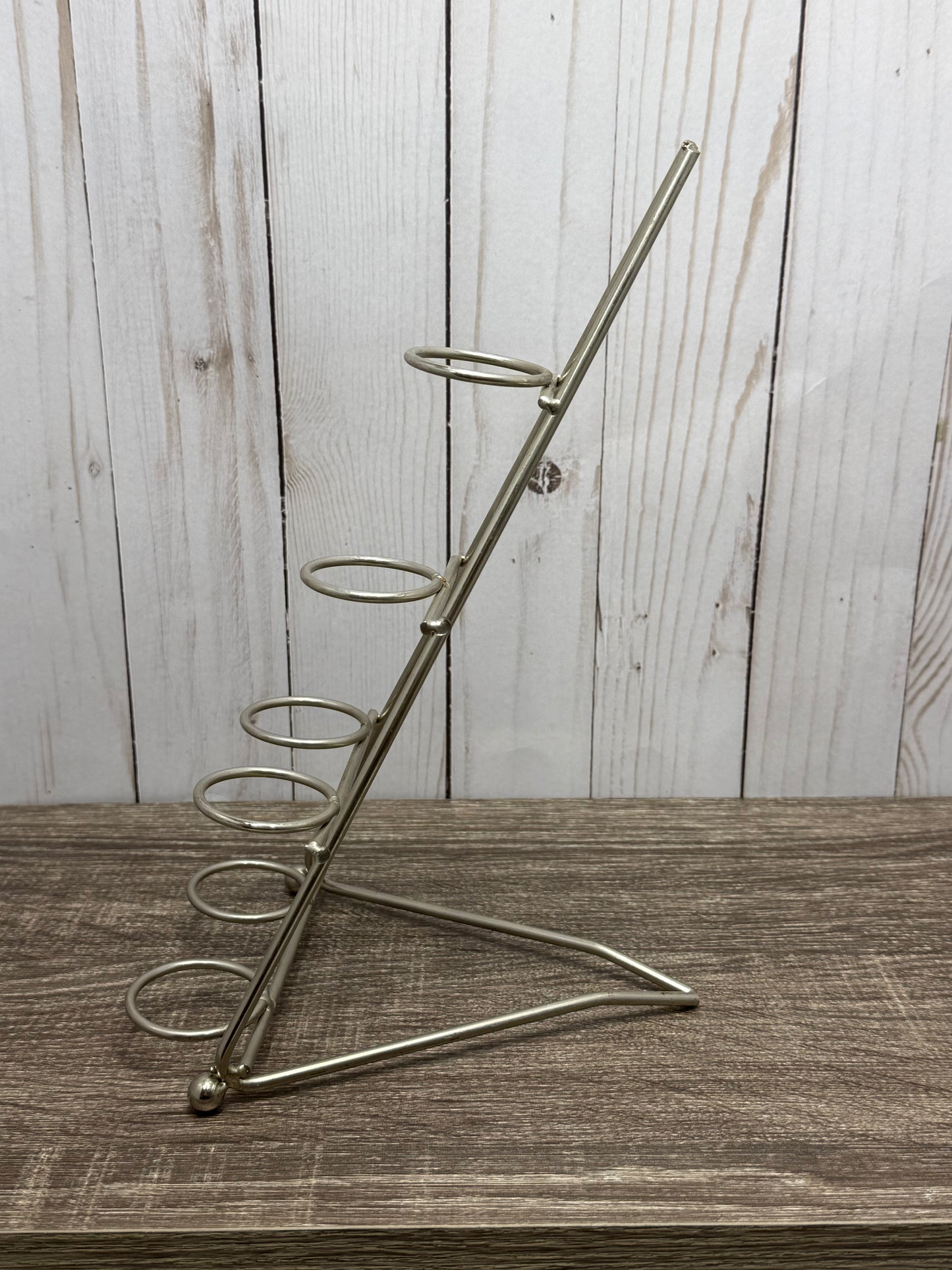 Multi Metal 6 Sphere Silver Tree Style Holder