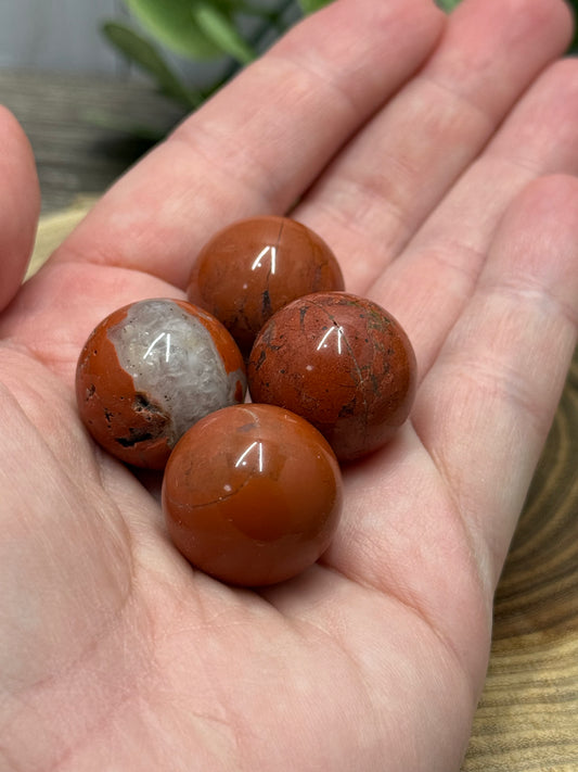 Red Jasper Mini Sphere