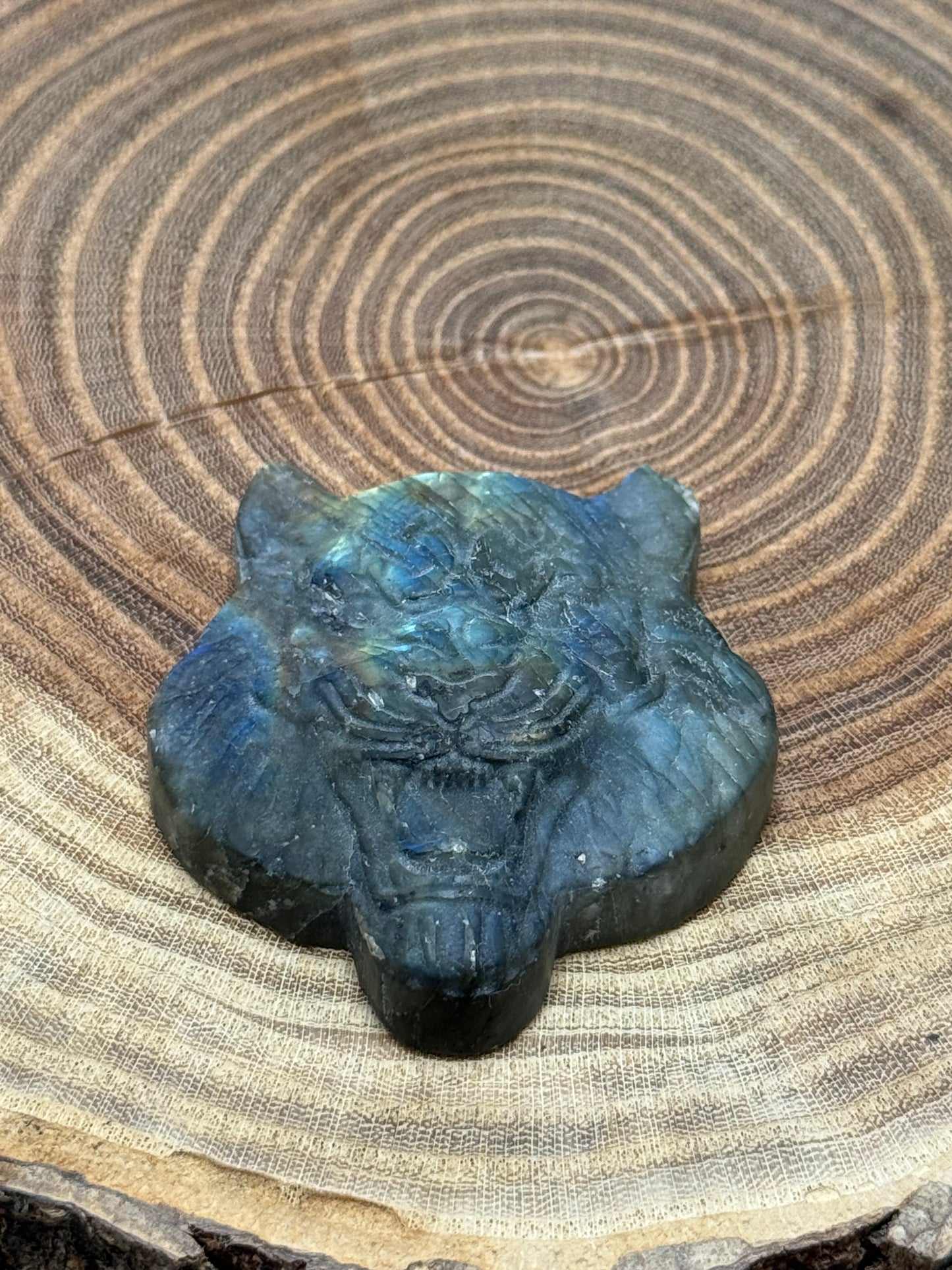 MISFIT Labadorite Tiger Carving