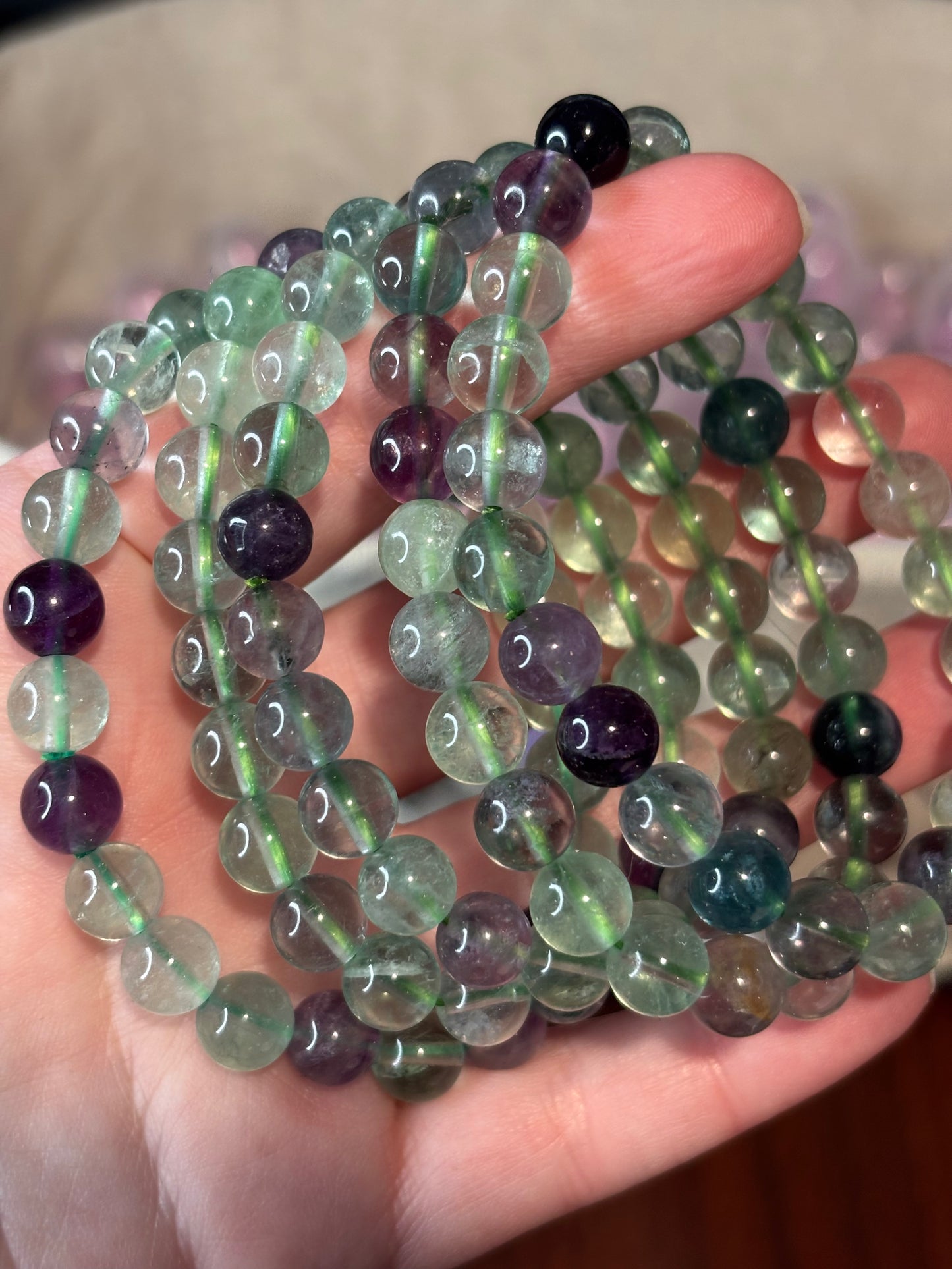 Fluorite - Bracelet 8 mm