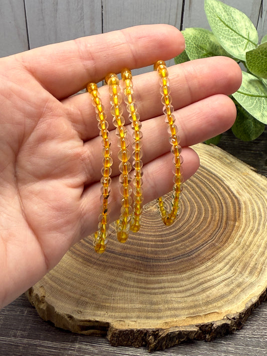 Citrine - Bracelet 4 mm
