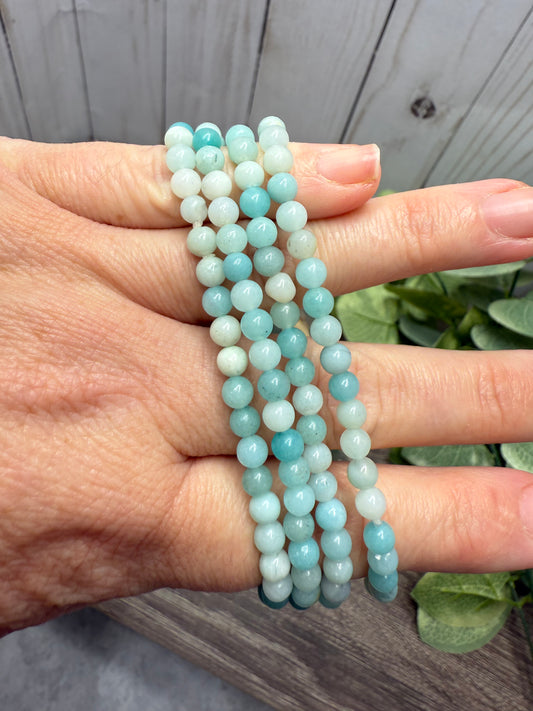 Caribbean Calcite - Bracelet 4 mm