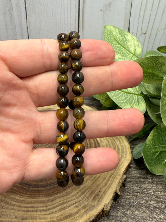 Tigers Eye - Bracelet 6 mm