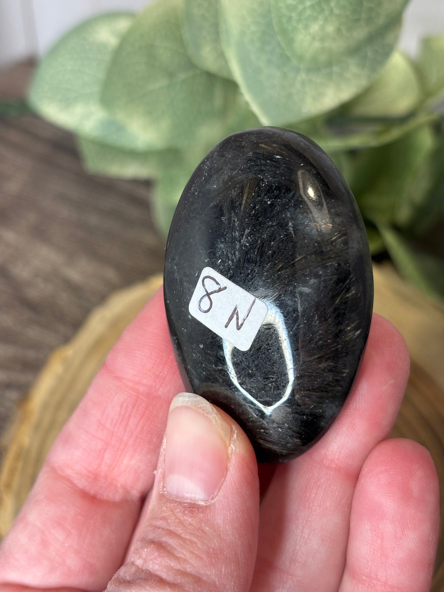 Garnet Palm Stone