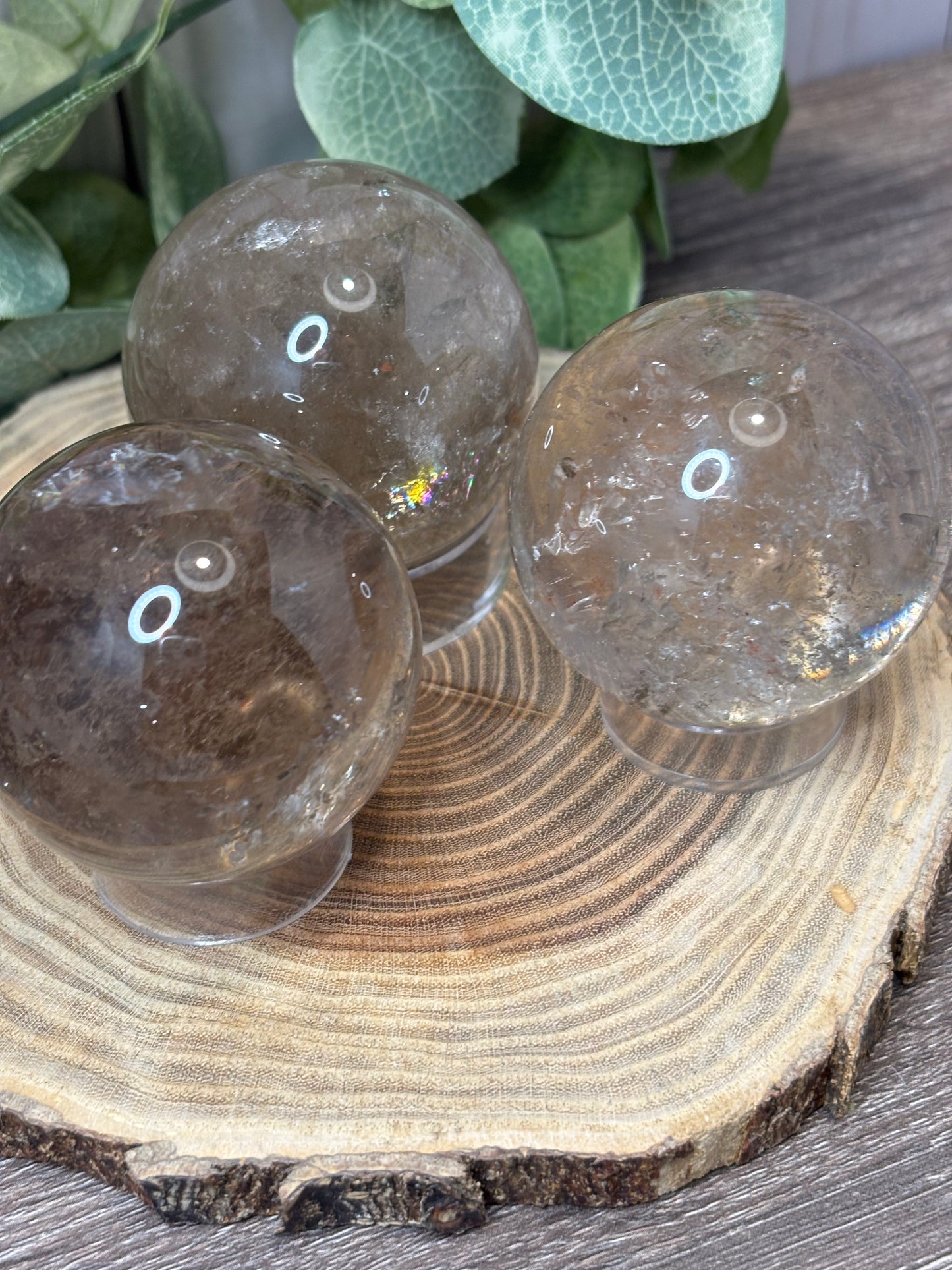 Smokey Quartz Spheres