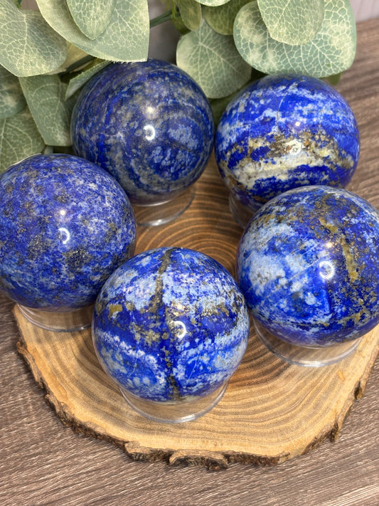 Lapis Lazuli Spheres