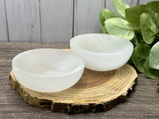 Selenite Bowls
