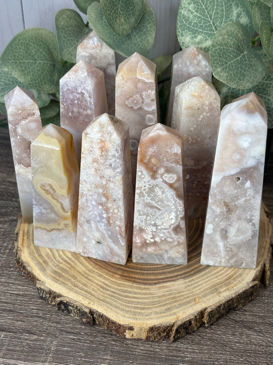 Pink Amethyst Towers