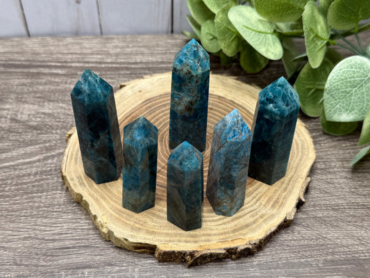 Blue Apatite Towers