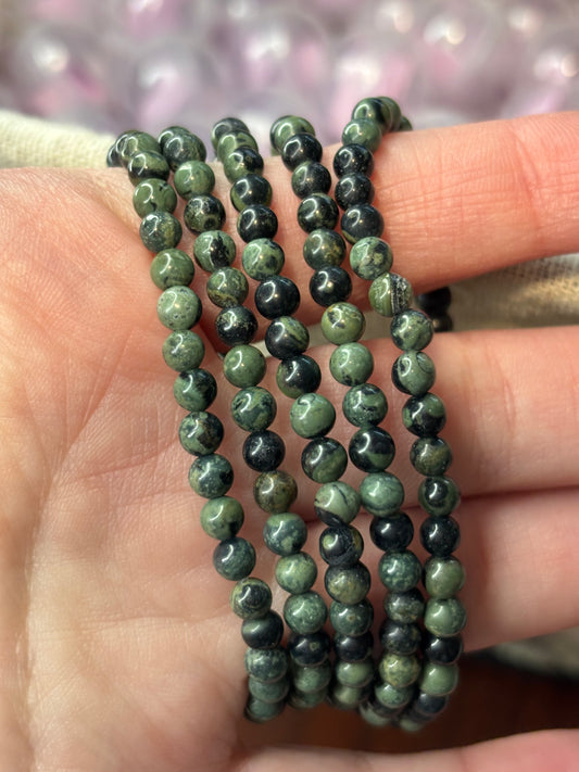 Kambaba Jasper - Bracelet 4 mm