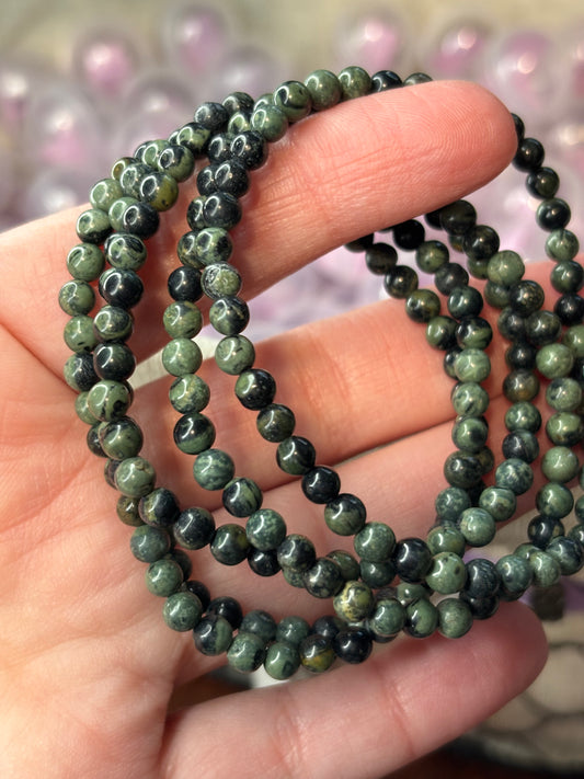 Kambaba Jasper - Bracelet 4 mm