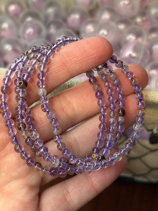 Amethyst - Bracelet 4 mm (lower quality)