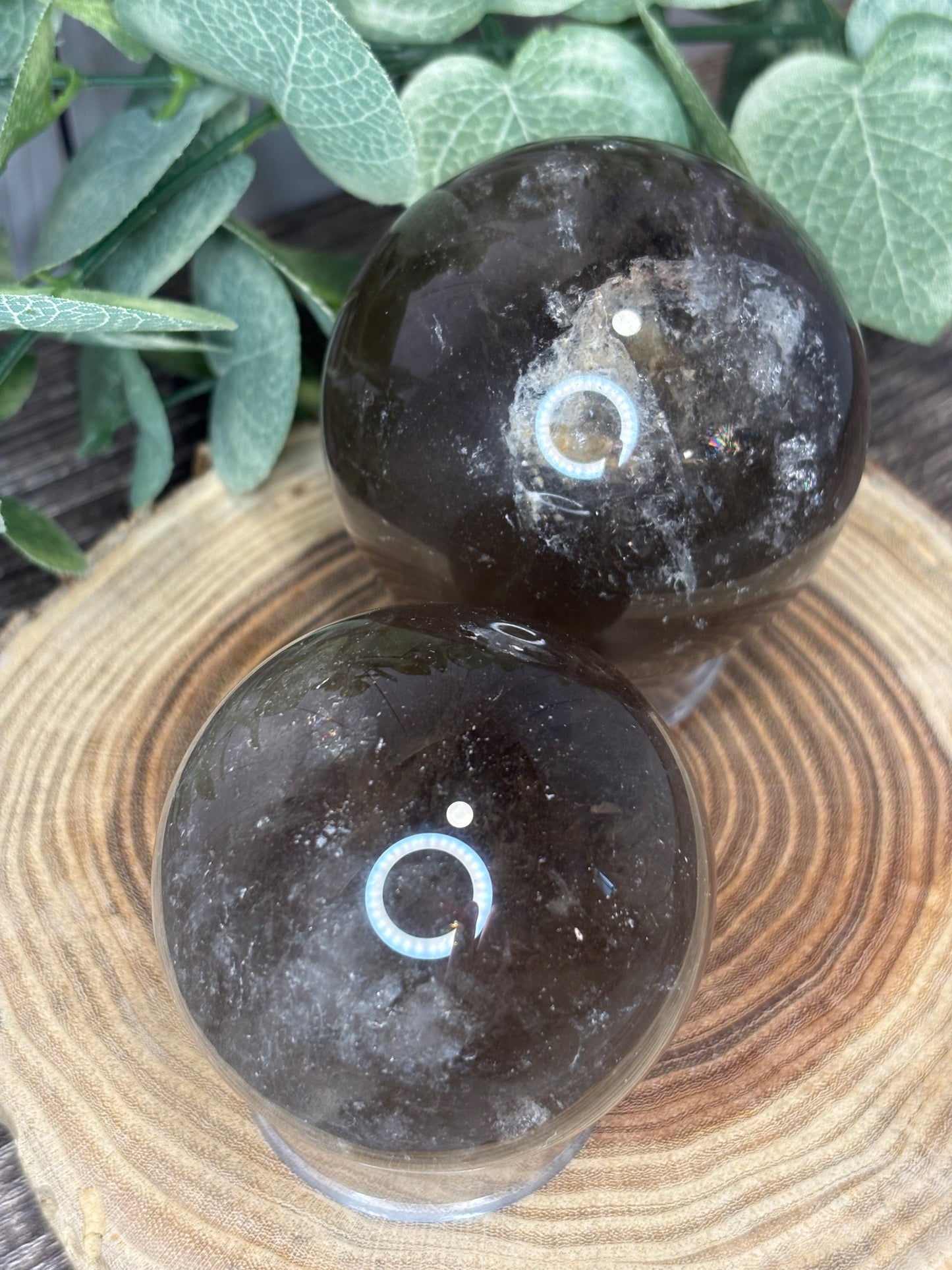 Smokey Quartz Spheres