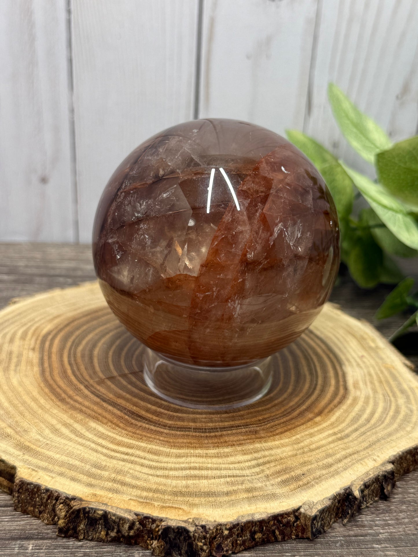 Fire Quartz Sphere