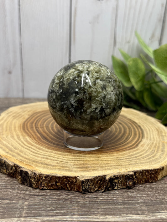 Green Mica Sphere