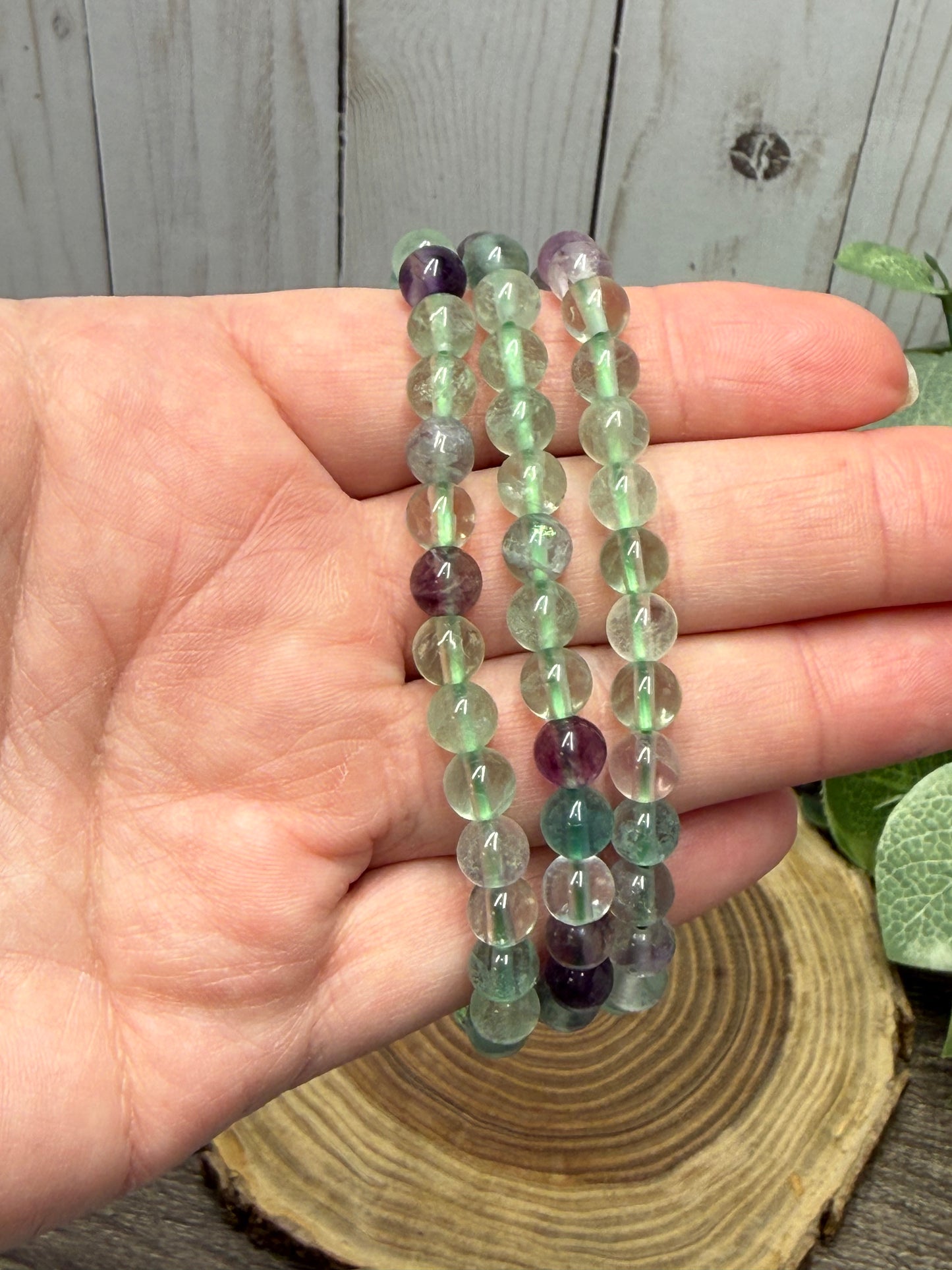 Fluorite - Bracelet 6 mm