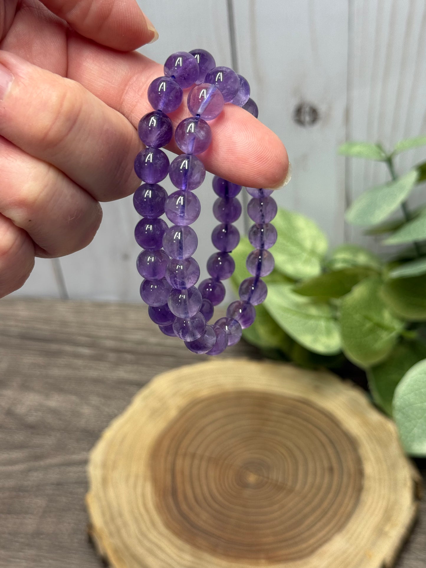 Amethyst - Bracelet 8 mm