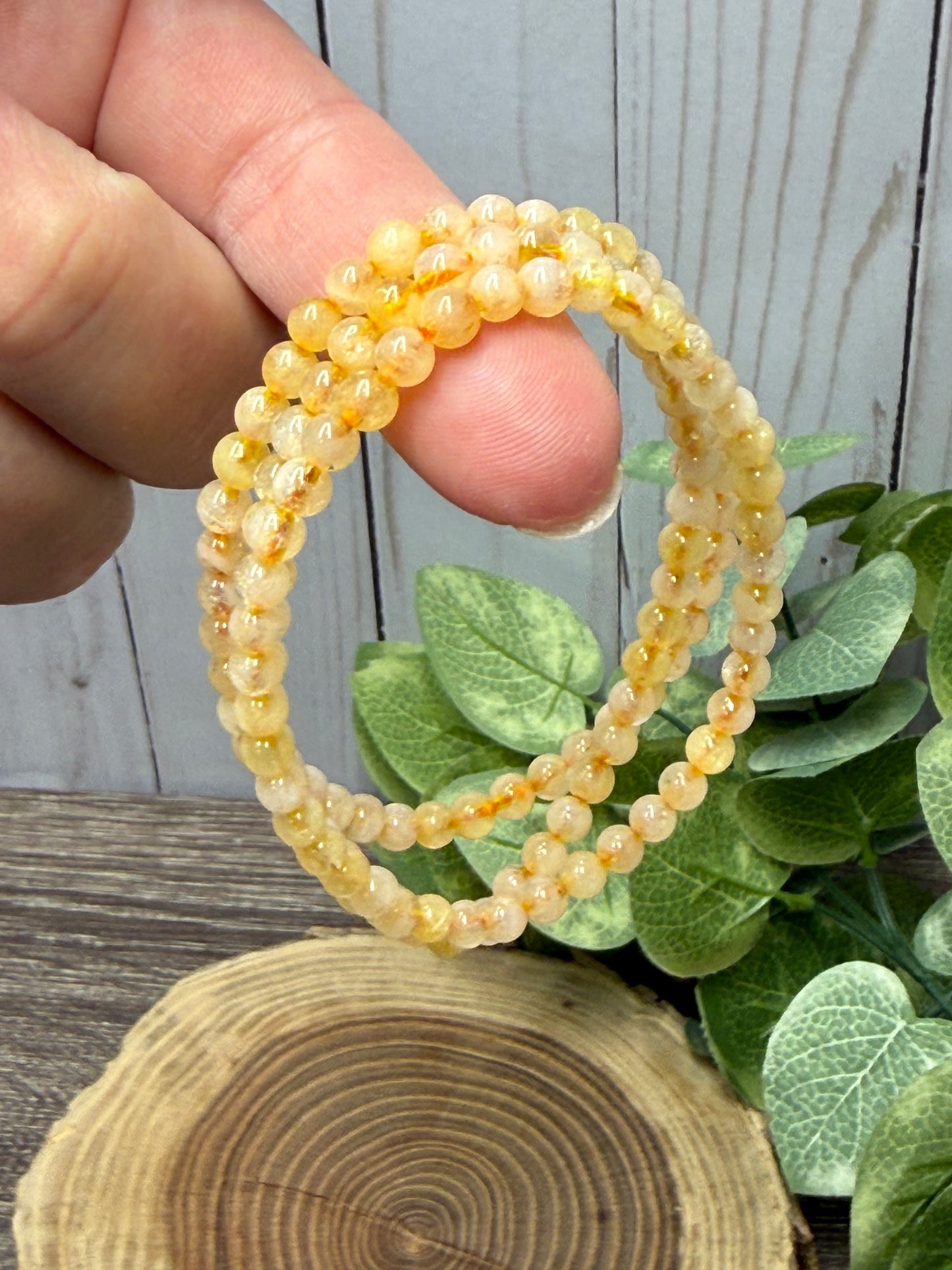 Citrine - Bracelet 4 mm