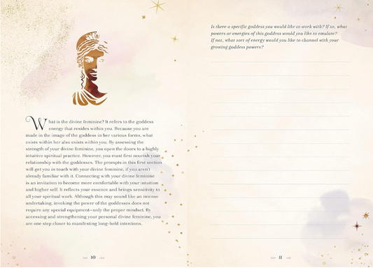Goddess Magic Journal: Spells, Rituals, and Writing Prompts to Harness the Power of the Goddess Within