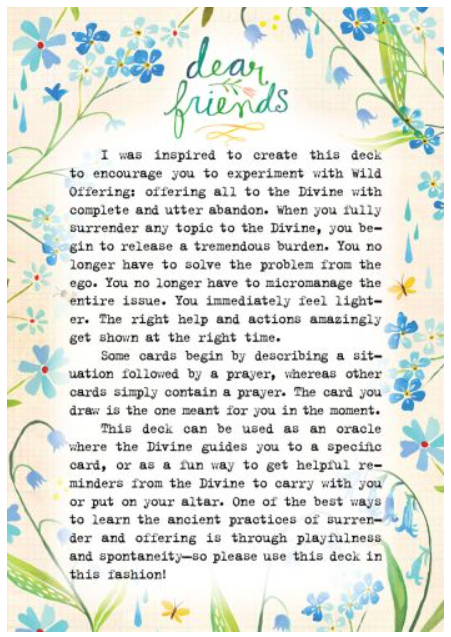 The Wild Offering Oracle: A 52 Card Deck on Giving It All to God