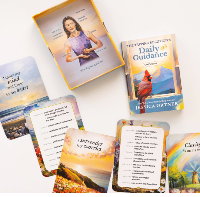 The Tapping Solution's Daily Guidance: A 52 Card Deck and Guidebook