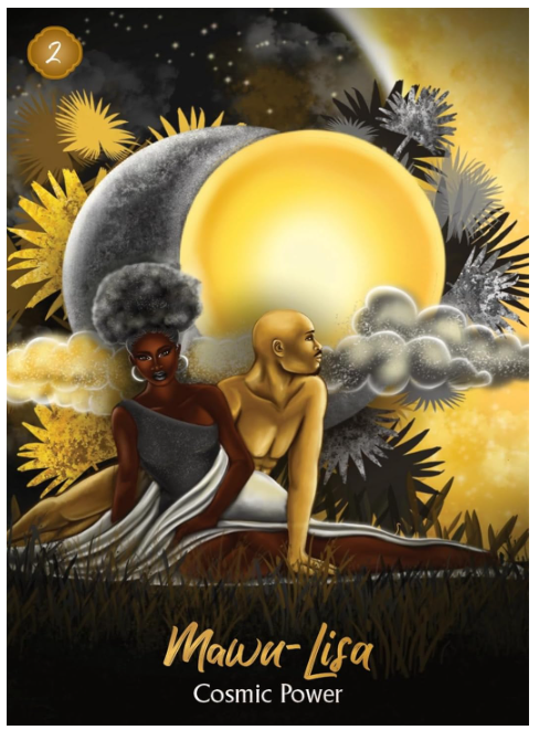 African Goddess Rising Oracle: A 44 Card Deck and Guidebook