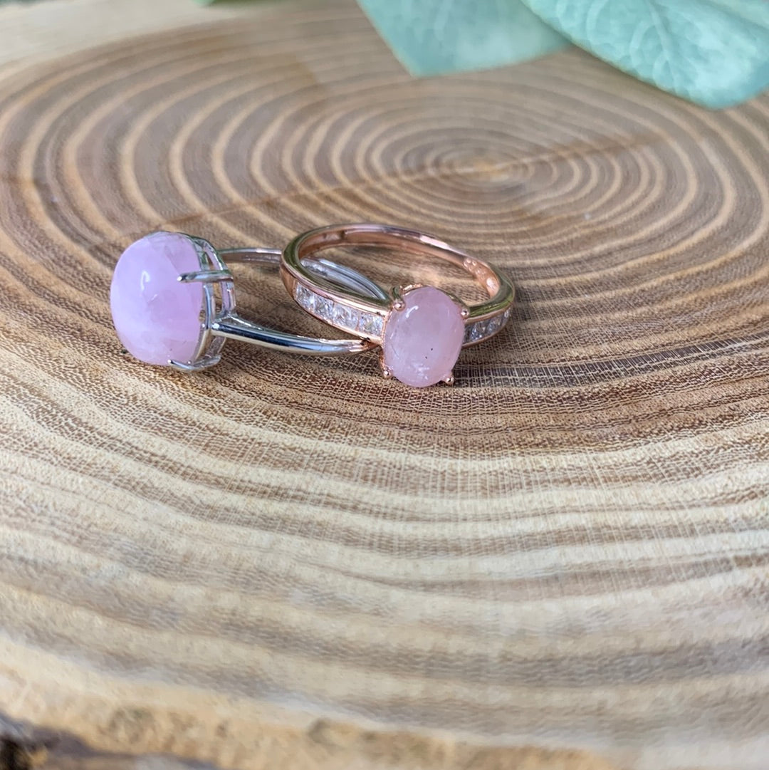 Kunzite Rings - 925 SILVER