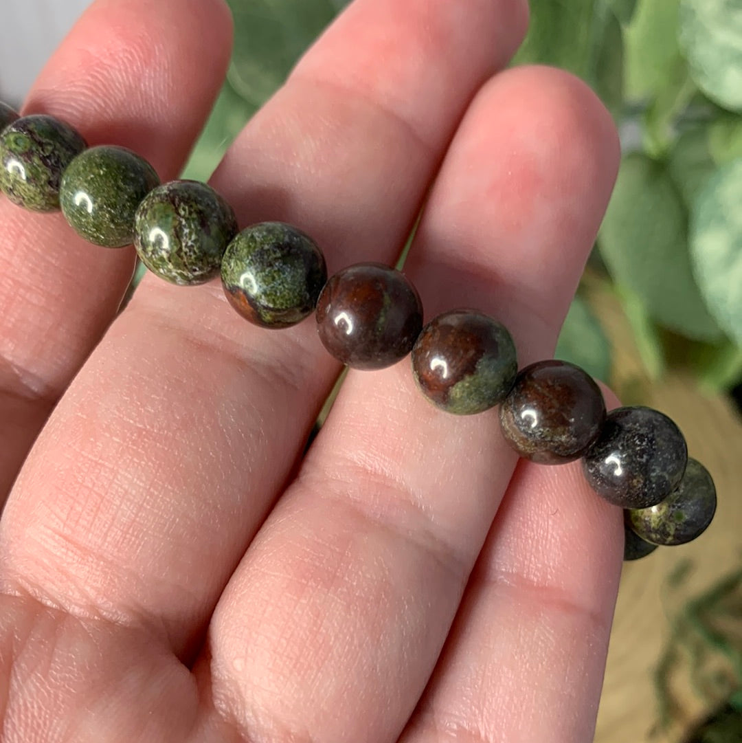 Dragon Bloodstone - Bracelet 8 mm