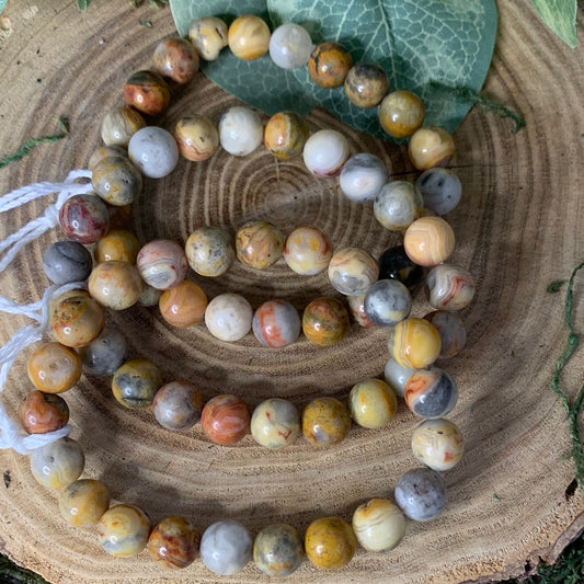 Crazy Lace Agate - Bracelet 8 mm