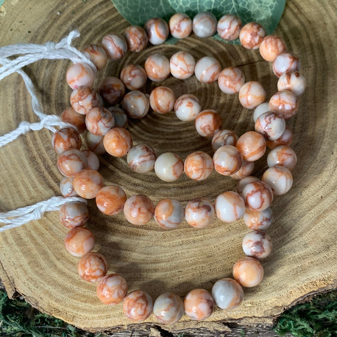 Network Jasper - Bracelet 8 mm