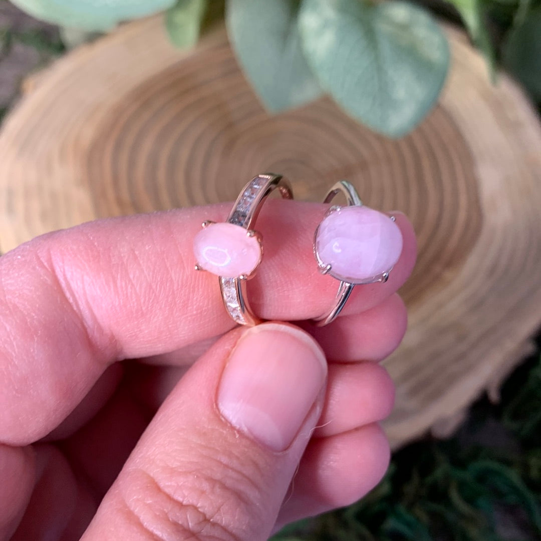 Kunzite Rings - 925 SILVER