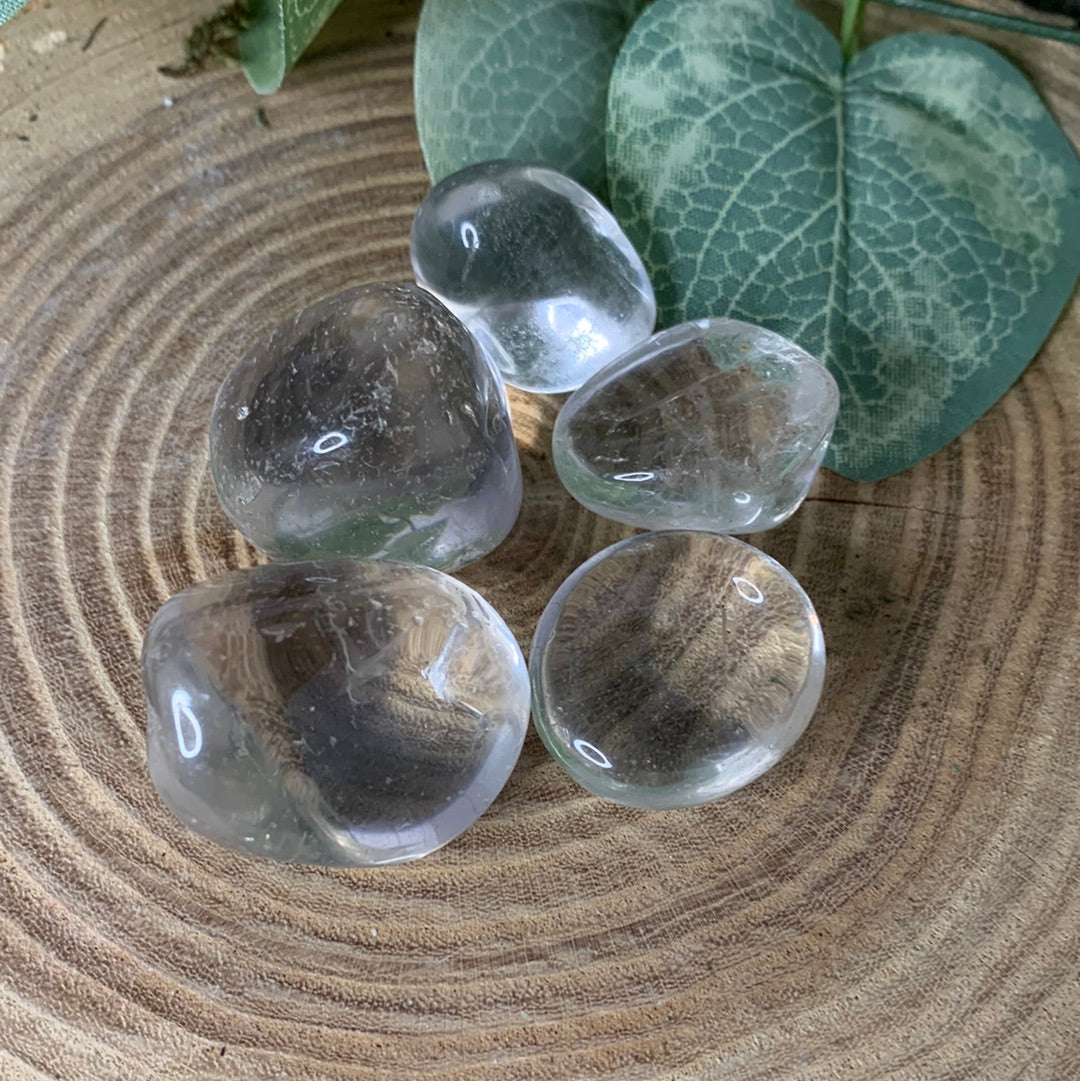 Clear Quartz Tumbles