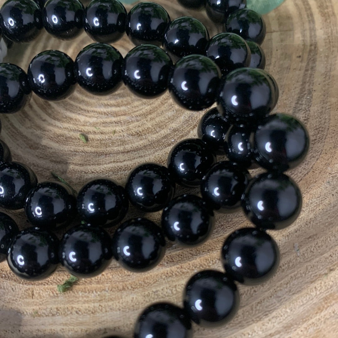 Black Obsidian - Bracelet 8 mm