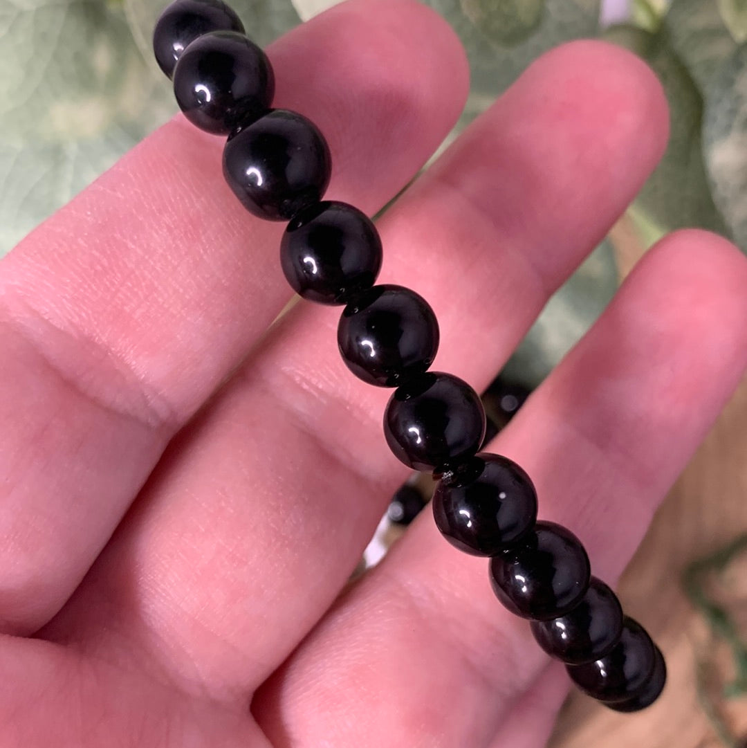 Black Obsidian - Bracelet 8 mm