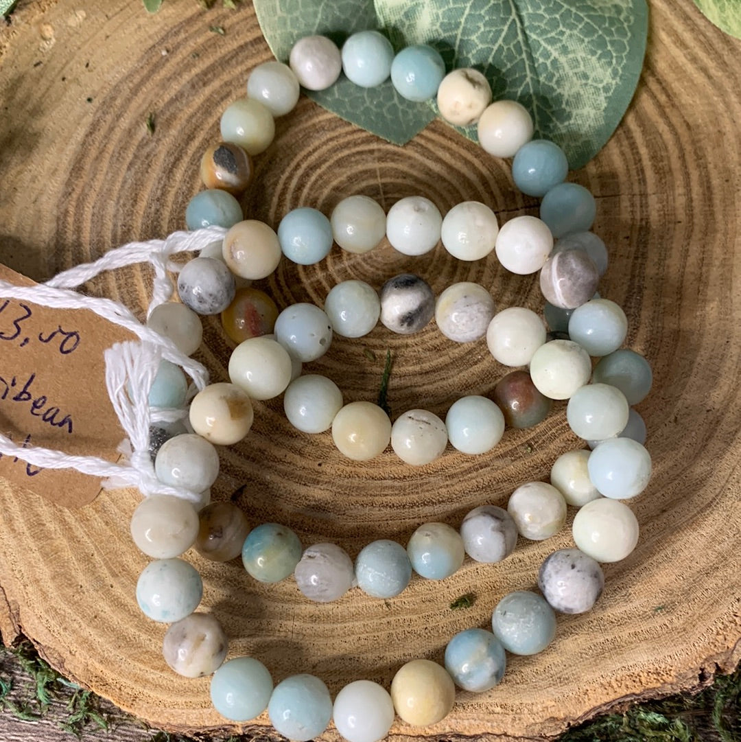 Caribbean Calcite- Bracelet 8 mm