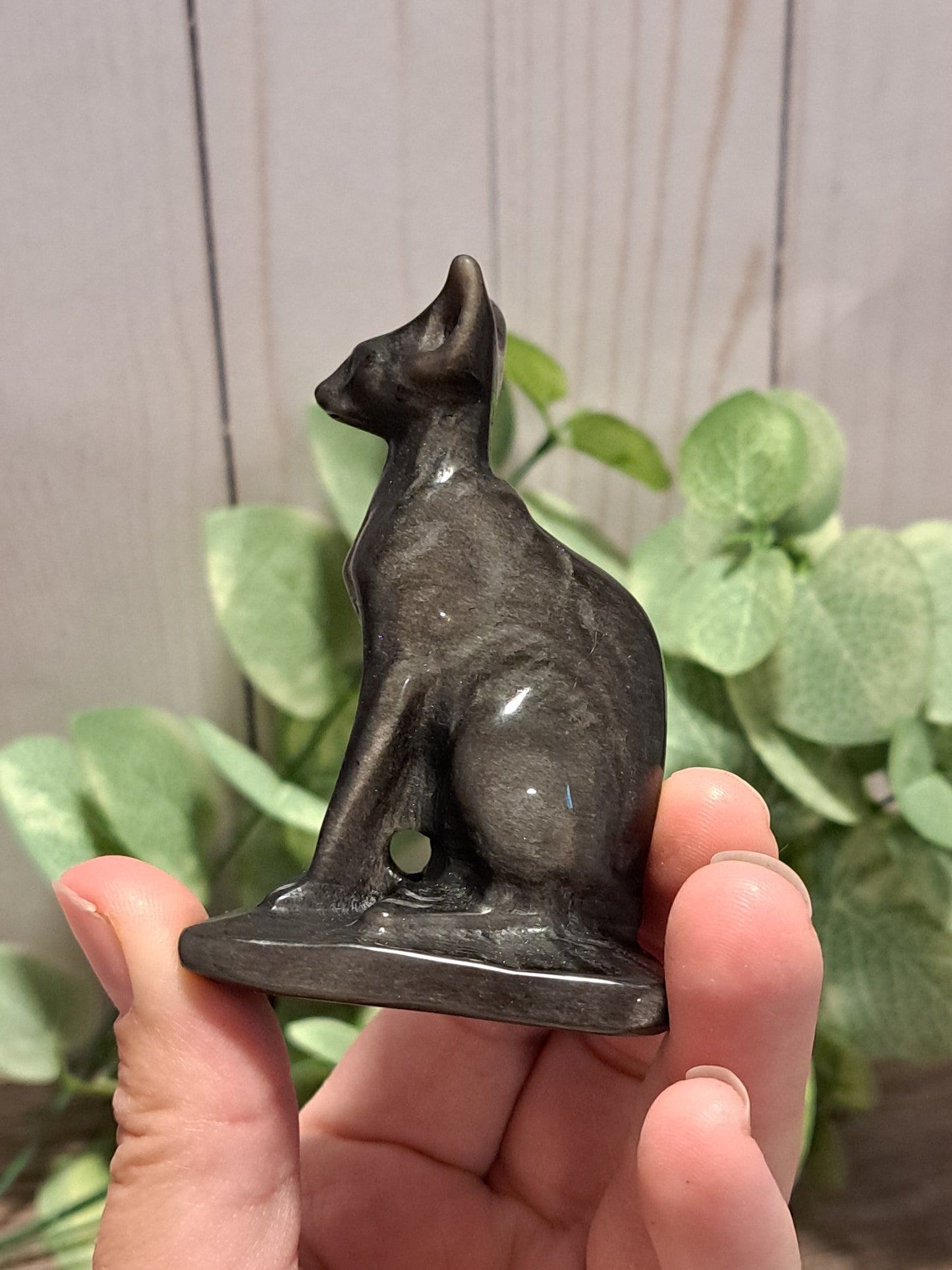 Bast (Bastet) Sphinx Cat Carvings