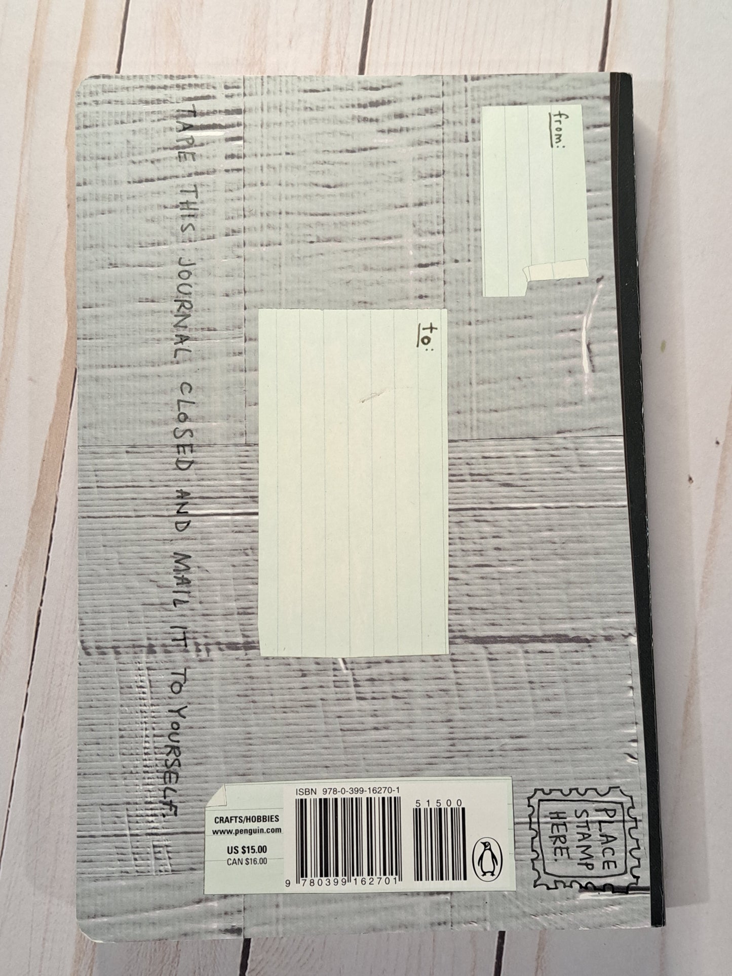 Wreck This Journal - Duct Tape Cover