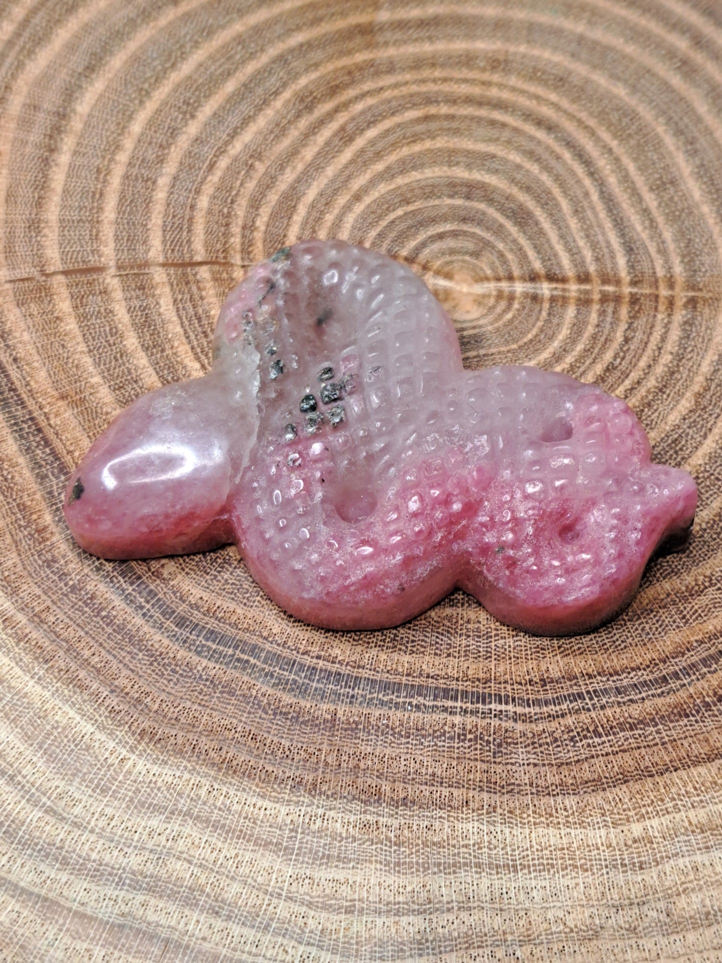 Rhodonite Snakes