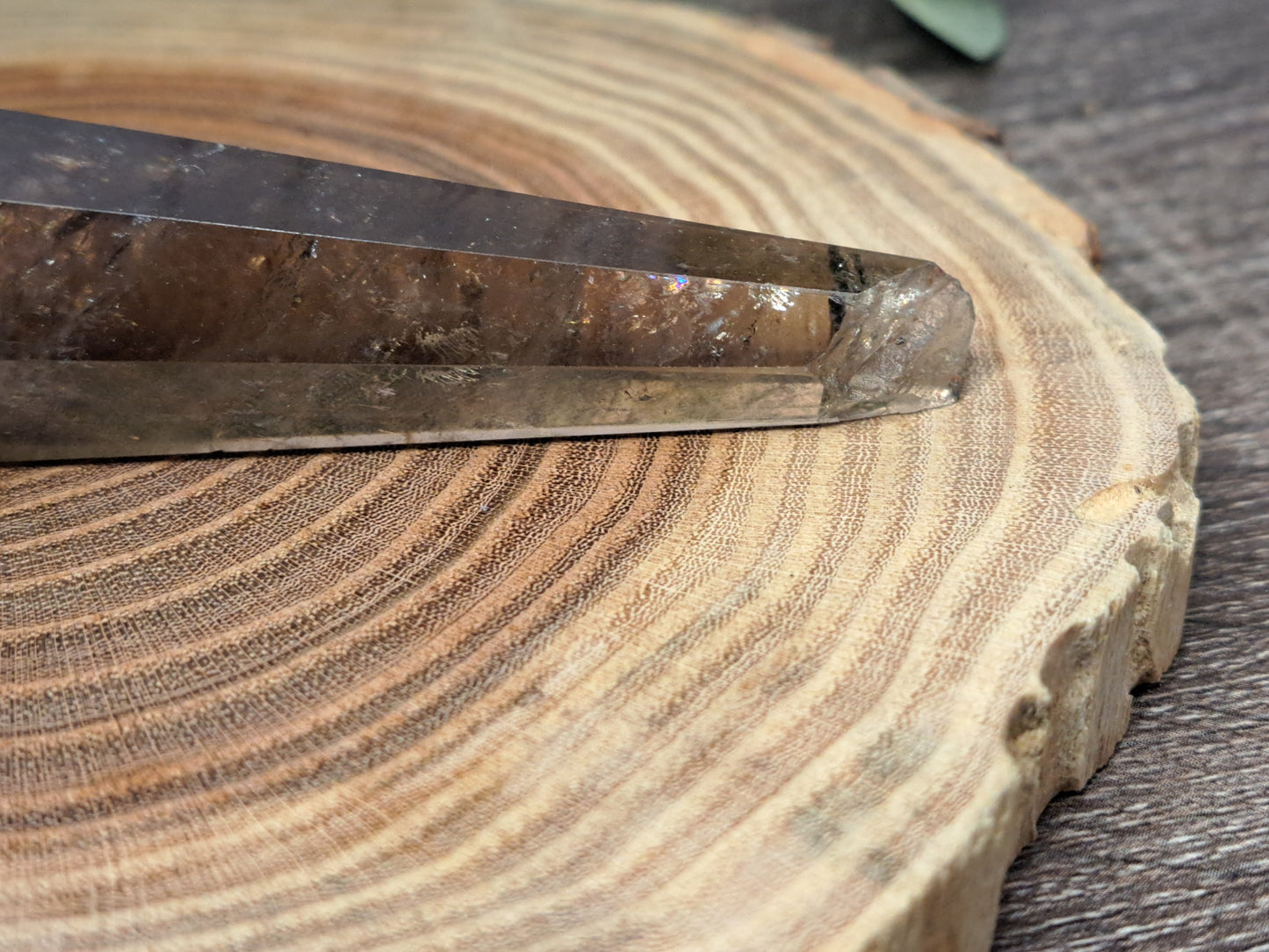 Misfit Smokey Quartz Wand