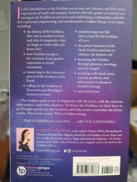 Goddess Energy: Awakening the Divine Feminine through Myth and Magick