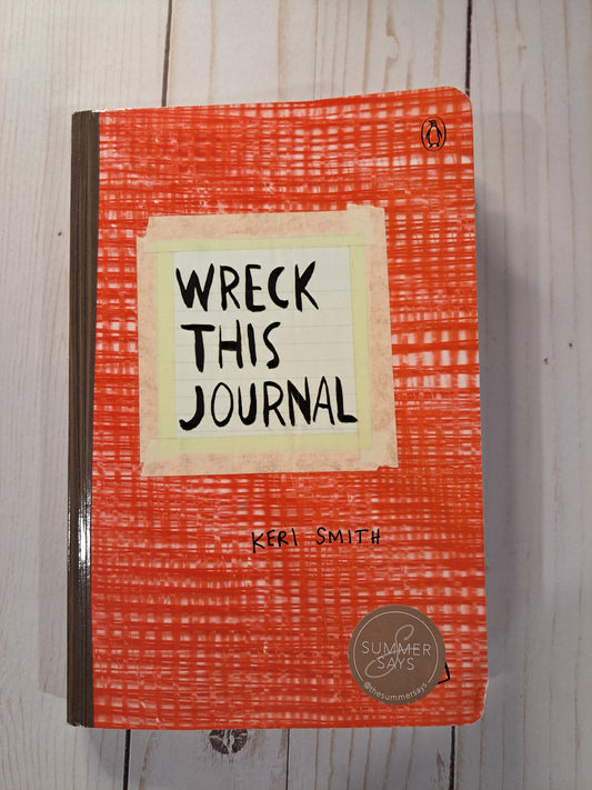 Wreck This Journal - Red Expanded Edition