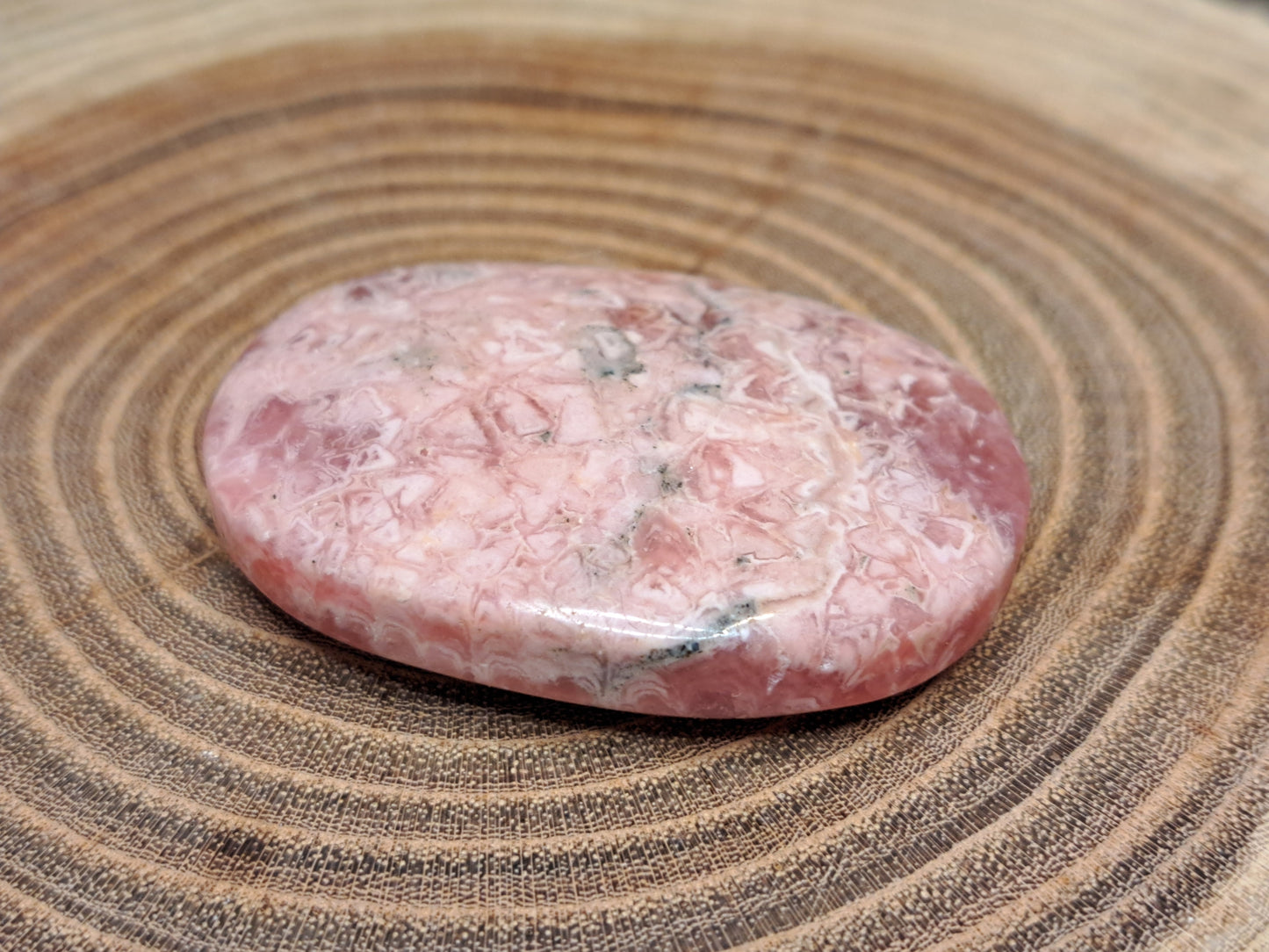 Rhodochrosite Palm Stones