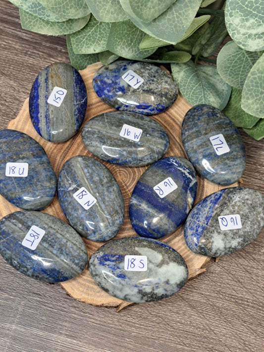 Lapiz Lazuli Palm Stones